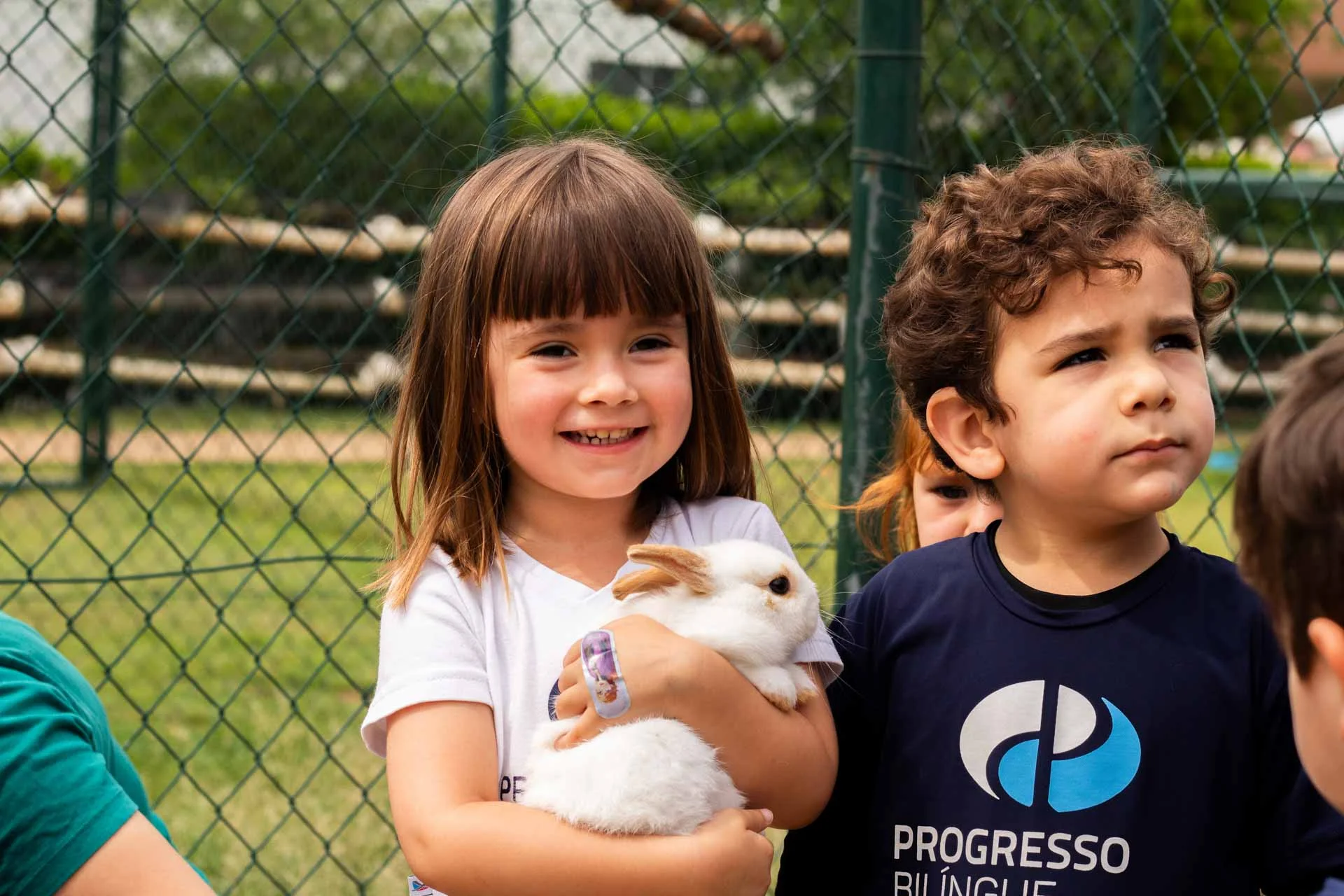 Cuidando do jardim e dos animais