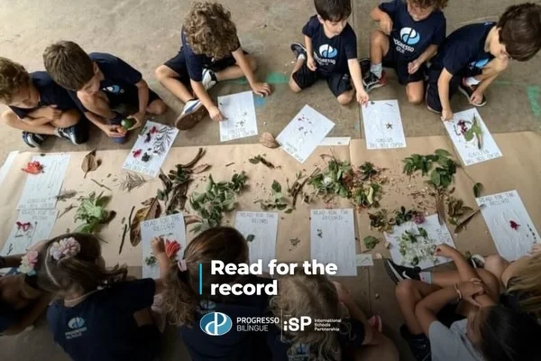 “Read for the Record” inspira o amor pela leitura no Progresso Bilíngue Itu 