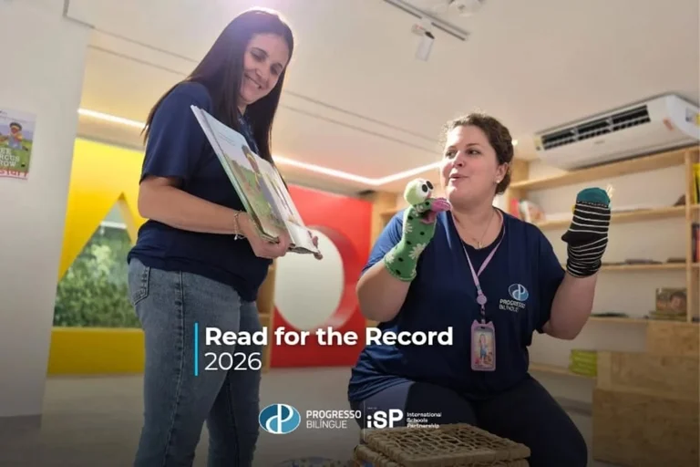 Read for the Record 2026 inspires young readers at Progresso Bilíngue Santos 
