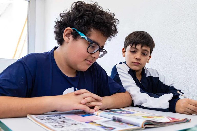 Bilingual growth through Middle School